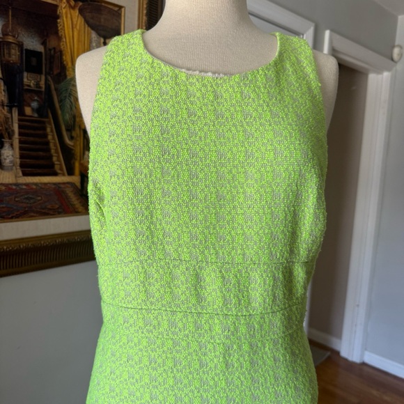 J. Crew Green Halter Sheath  Dress - Picture 4 of 7